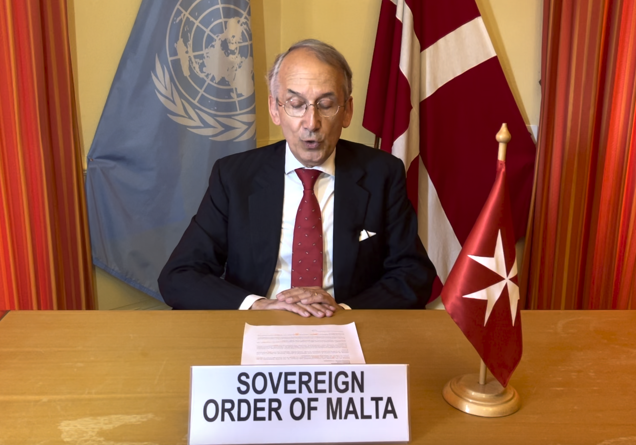 HRC 47 – ID with the SR on Leprosy – Statement by Mr. Hervé Arot, Main Representative of the Sovereign Order of Malta’s Leprosy CIOMAL Foundation