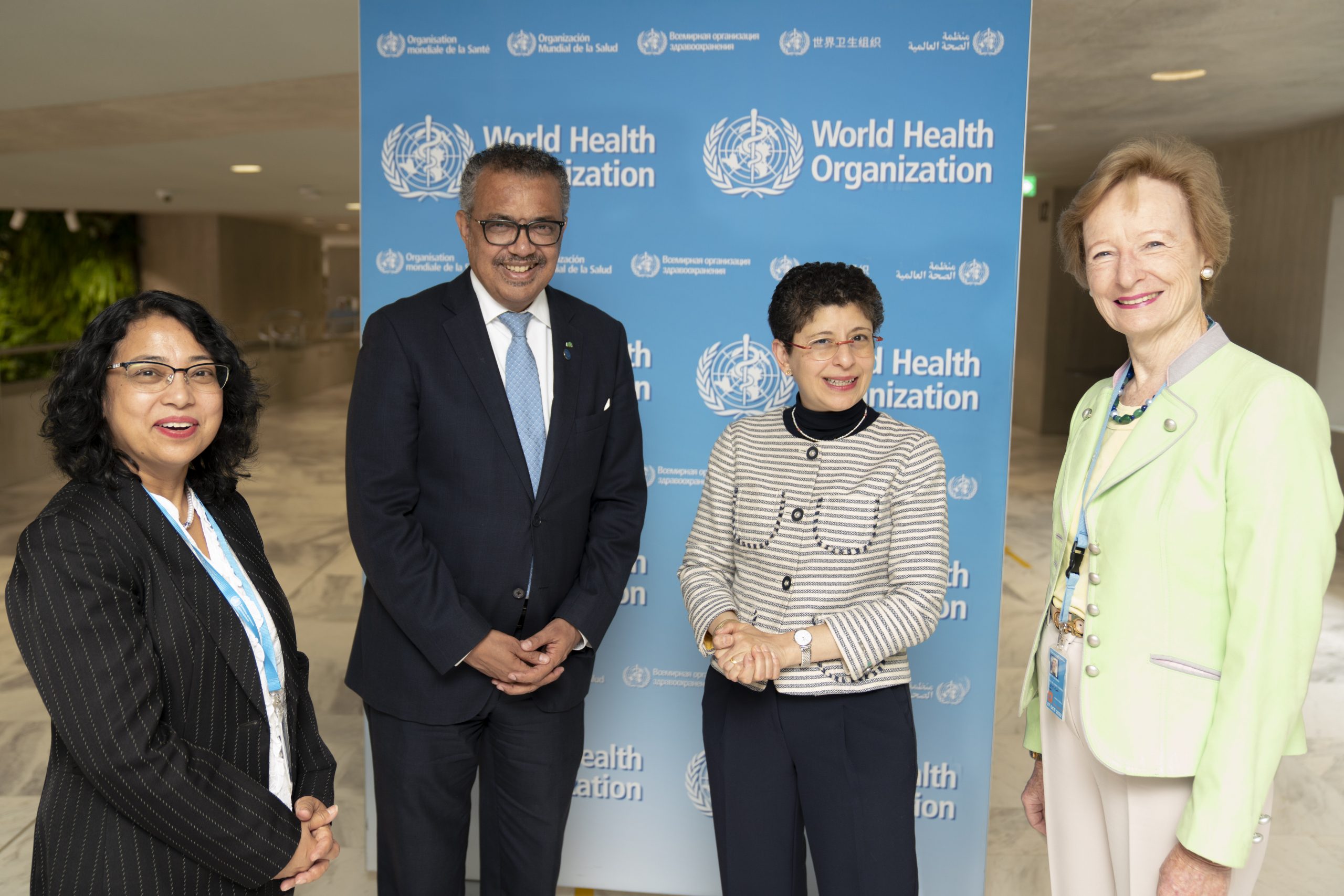 Signing of MOU between the World Health Organization (WHO) and Religions for Peace (RfP) at WHO Headquarters in Geneva on 08.06.2022