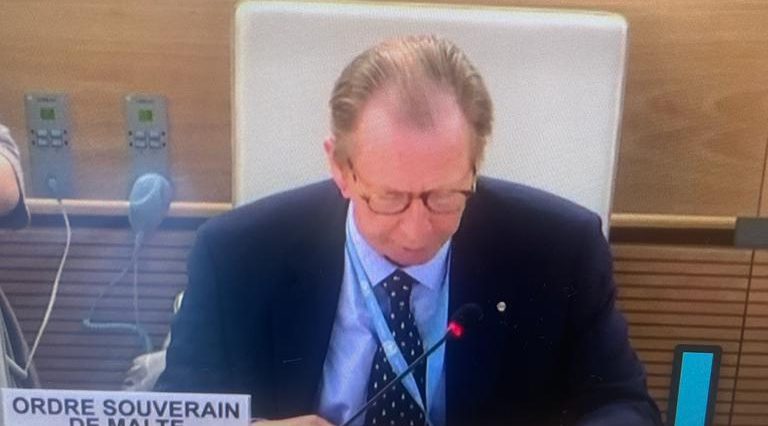 Order of Malta Affirms the Rights of Older Persons with Cognitive Impairment at the UN Human Rights Council
