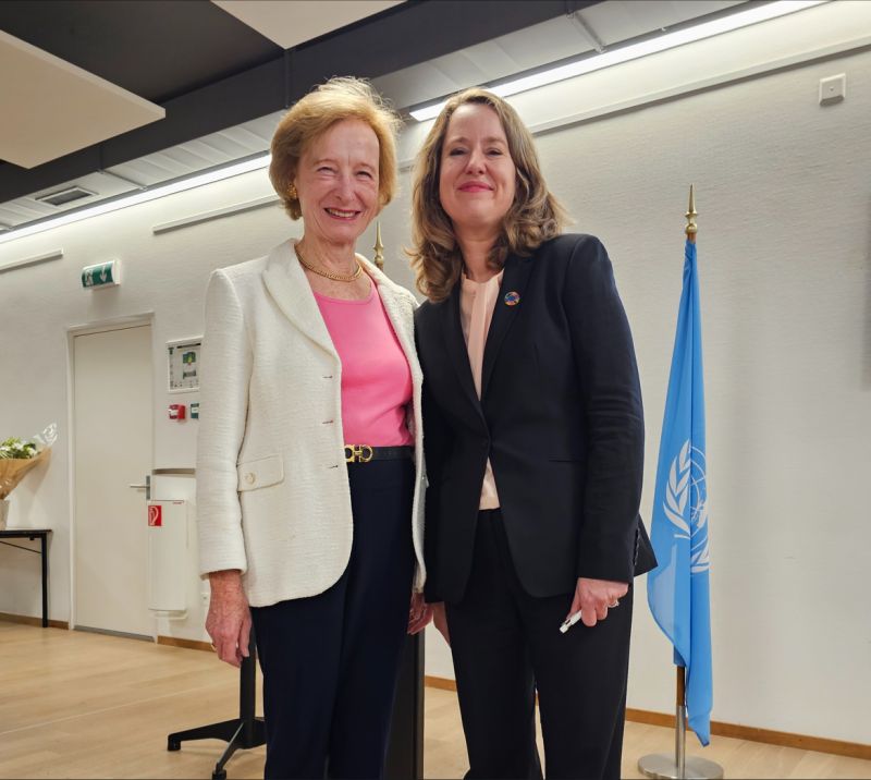 Reception on the occasion of the assumption office by Ms Amy Pope as the new Director General of IOM