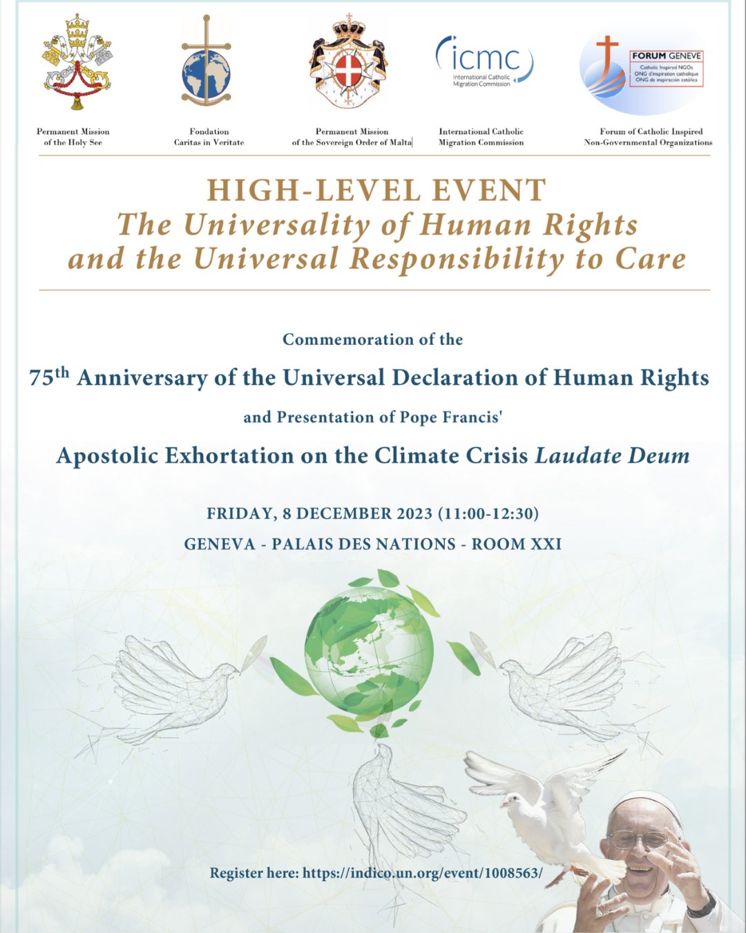 Holy See High-Level Event “The universality of human rights and the universal responsibility to care”
