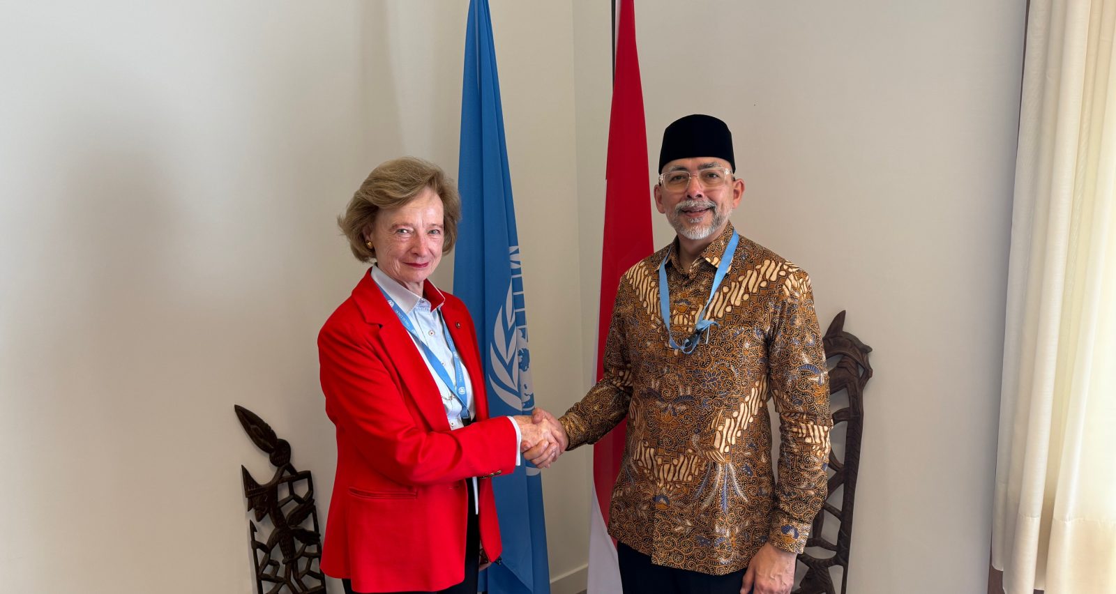 Meeting with the President of the Human Rights Council, H.E. Mr. Sidharto R. Suryodipuro