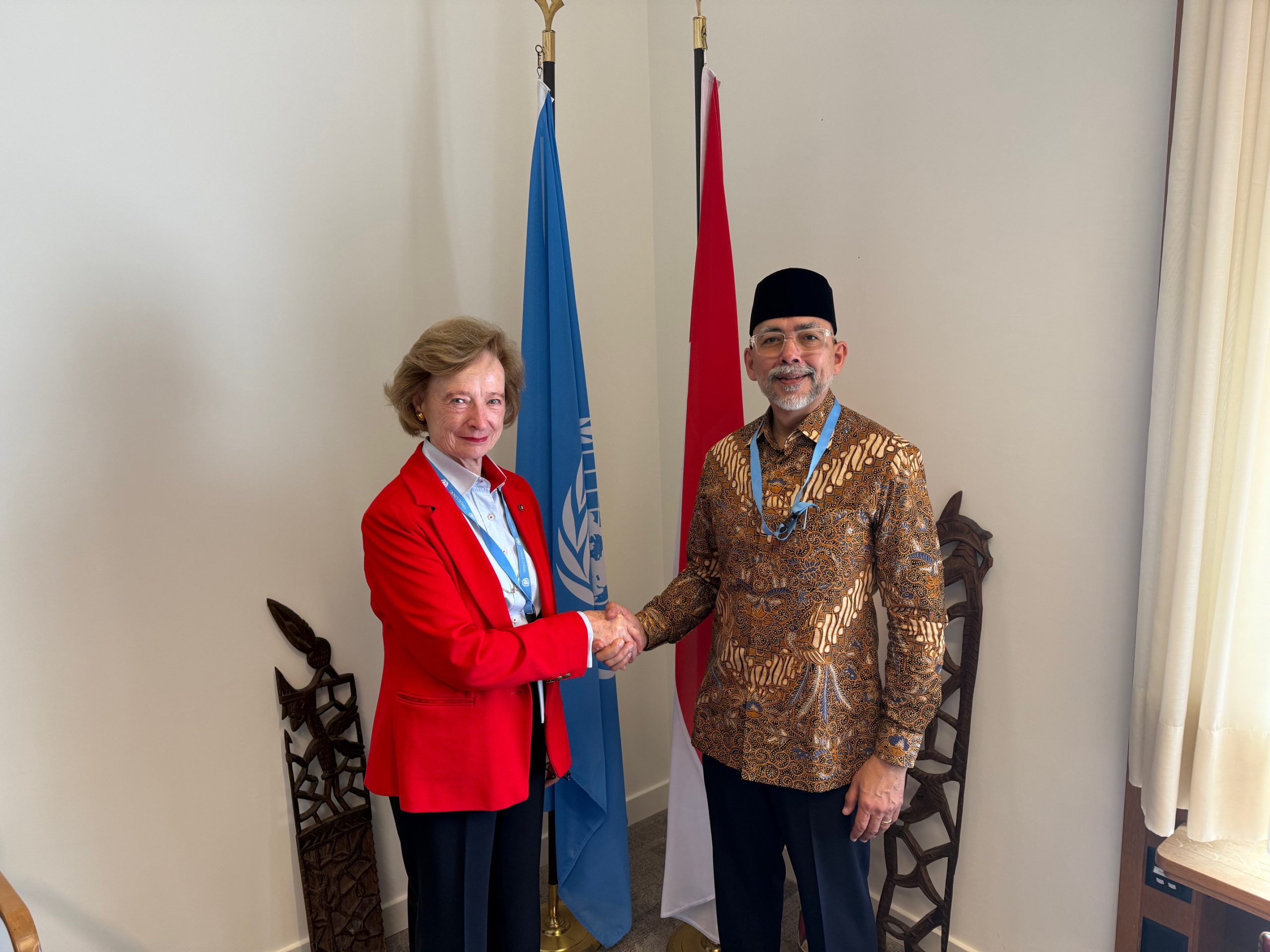 Meeting with the President of the Human Rights Council, H.E. Mr. Sidharto R. Suryodipuro