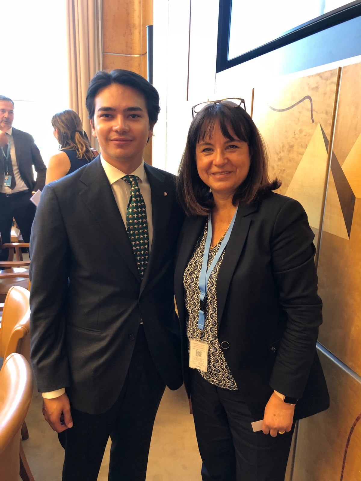 UNOG Executive Brief with Ms. Anda Filip, Secretary General of  the Inter- Parliamentary Union (IPU)
