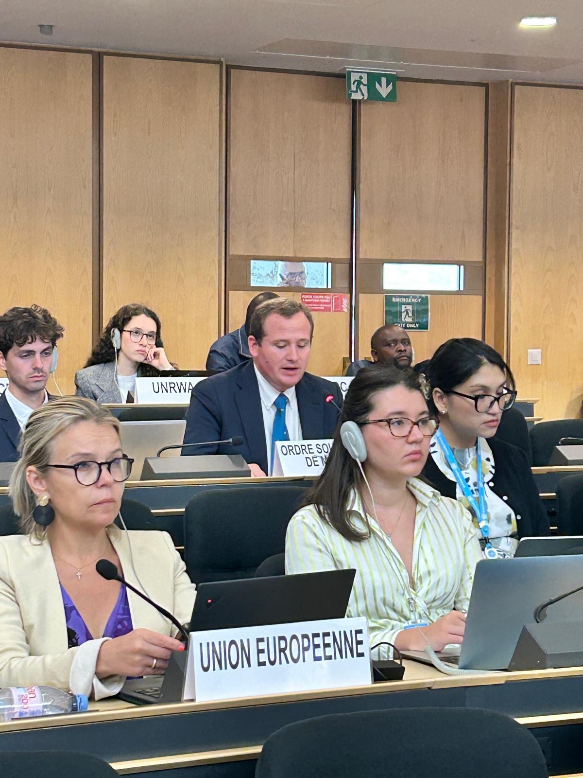 Order of Malta Addresses UN Special Rapporteur on Water and Sanitation