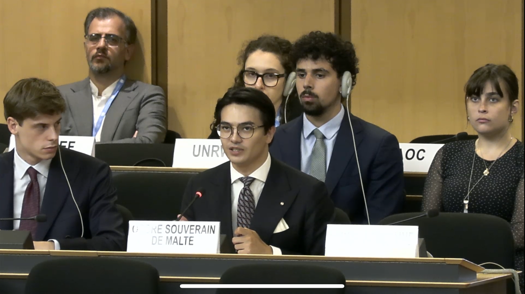 Order of Malta Calls for Ceasefire and Protection of Christian Communities in the Holy Land HRC63